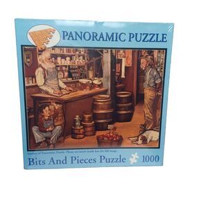 Bits And Pieces 1000 Piece Puzzle NEW Factory Sealed The Cracker Thief Les Ray
